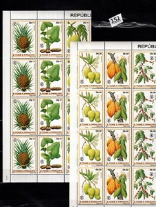 NT 4X S.TOME PRINCIPE 1981 - MNH - NATURE - PLANTS - FRUITS - Picture 1 of 1