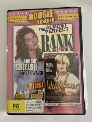 The Almost Perfect Bank Robbery / Wildflower (DVD) Brooke Shields NEW - Image 1 of 2