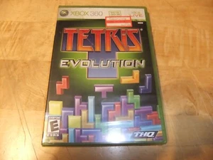 NEW Tetris Evolution (Microsoft Xbox 360, 2007) Complete SEALED CLEAN TIGHT - Picture 1 of 3