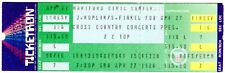 VINTAGE ZZ TOP CONCERT TICKET - AFTERBURNER TOUR - HARTFORD - APRIL 27, 1986