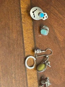 Lot single earring project scrap y21 9.49g  scrap project repair - Picture 1 of 7