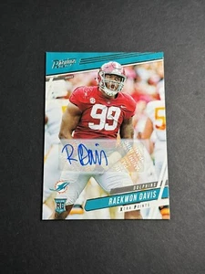 Panini Prestige Rookies Xtra Points Signatures 2020 Raekwon Davis novato automático radiocontrol - Imagen 1 de 2