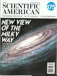 SCIENTIFIC AMERICAN, NEW VIEW OF THE MILKY WAY   * APRIL, 2020 * VOL. 322  NO. 4 - Picture 1 of 1