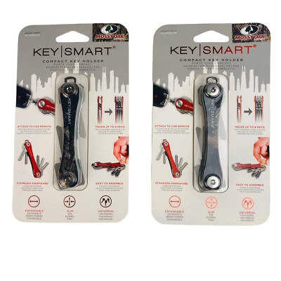 KeySmart X2 Compact Key Holder & Organizer- Mossy Oak Camo - Image 1 of 4