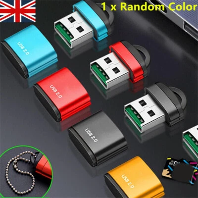 Memory Card Reader To USB 2.0 - Adapter for Micro SD SDXC SDHC TF Memory Card - Image 1 of 4