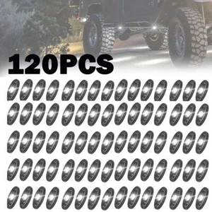 White 120pcs LED Rock Lights For Jeep Offroad Boat Truck UTV ATV Car Lamp - Picture 1 of 8