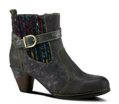 Spring Step L'Artiste Nancies Booties Black Multi Size EU 40  US 9 - Image 1 of 4