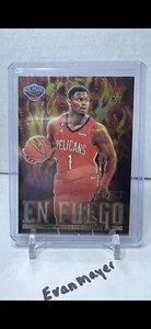 2022-23 Panini Select Basketball Zion Williamson En Fuego Insert #4 Pelicans  - Picture 1 of 2