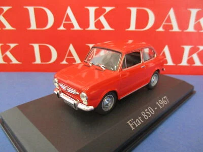 Die cast 1/43 Modellino Auto Fiat 850 Berlina 1967 - Immagine 1 di 3