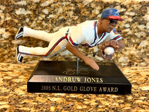 Andruw Jones  Atlanta Braves Baseball Coca Cola 2005 SGA 6,880/15,000 Cover