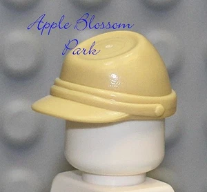 NEW Lego Minifig TAN CAVALRY CAP Army Soldier Kepi -Star Wars Imperial Pilot Hat - Picture 1 of 1
