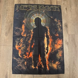 Cartel Meshuggah Bandera Tela Textil Pared Bandera Oficial Mercancía Nuevo - Imagen 1 de 4