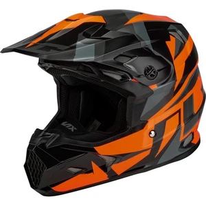 GMax MX-96S Splinter Helmet - Black/Orange - XL D2961497 - Picture 1 of 6