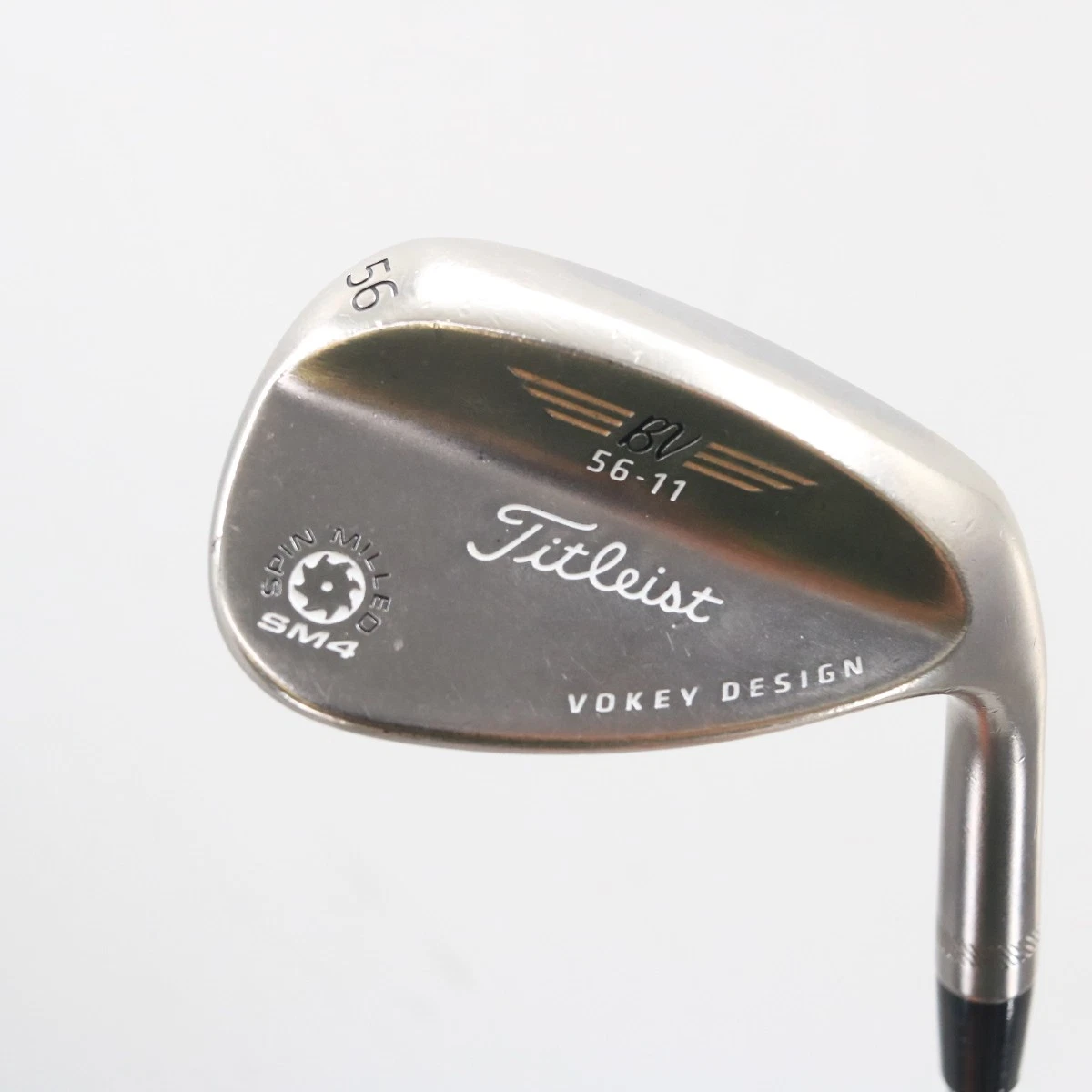 【美品】Titleist Vokey Design SM4 56°-08ウエッジ Titleist BV Vokey Design 56°/08 Spin Milled SM4 Sand Wedge - RH