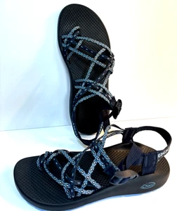 Chaco ZX/2 Classic Double Strap Toe Loop Sandals Boost Black Women's Size US 10 - Picture 1 of 5