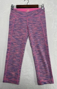 Lilly Pulitzer Luxletic Weekender Leggings Flamingo Pink Space Dye Cropped Sz S - Picture 1 of 9