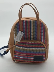 NWT NAUTICA “All Aboard” Printed Women’s Backpack - Tropical, Bright Colors - Picture 1 of 15