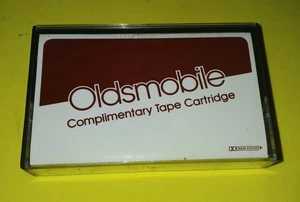 OLDSMOBILE Complimentary Tape Cartridge VINTAGE Cassette Tape 1982 Promotional  - Picture 1 of 7