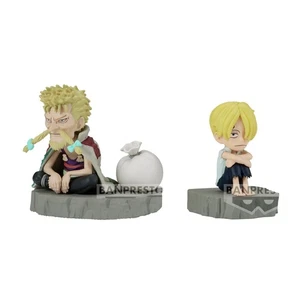 One Piece World Collectable Figure Log Stories Sanji & Zeph - Picture 1 of 7