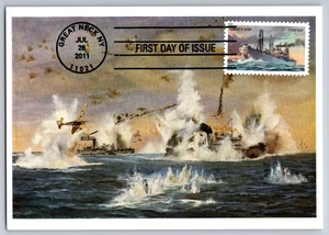 #4550 US Merchant Marine Liberty Ship FDC Maxi Card - Picture 1 of 2