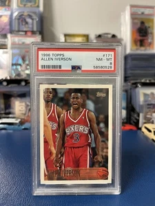 Allen Iverson ~ Topps Fleer ~ PSA Rookie Lot ~ No. 171 ~ No.270 ~ No. 1 ~ 76ers - Picture 1 of 6