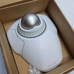 Kensington Orbit Trackball Wireless con Anello di Scorrimento - Bianco k70991ww aperto - Foto 1 di 7