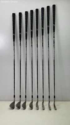 Juego de hierro rojo Cleveland CG Tour CG P,3,4,5,6,7,8,9 eje de acero para diestros Foto 1 de 4