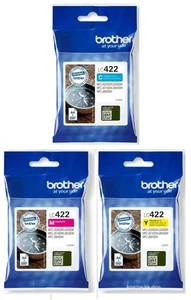 Cartucho de tinta original Brother LC422, 3 colores, LC422C, LC422M, LC422Y - Imagen 1 de 1
