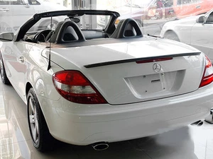 Carbon Mercedes R171 Trunk Deck Lip Spoiler A Type Class SLK350 SLK55 2005-2011 - Picture 1 of 2
