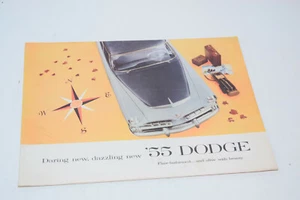 Vintage 1955 Dodge Auto Foldout Brochure  - Picture 1 of 3
