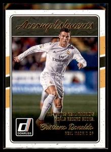 2016-17 Donruss Soccer Accomplishments #17 Cristiano Ronaldo - Real Madrid CF - Picture 1 of 2