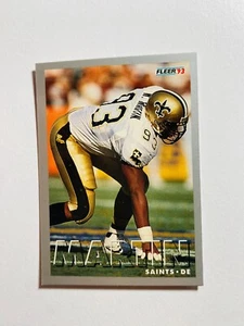 1993 FLEER #208 WAYNE MARTIN NM-MT NFL FOOTBALL CARD - Picture 1 of 2