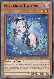 Yuki-Onna Fantôruse - Spectres de l'Ombre- SHSP-FR019 -Carte Yu Gi Oh - Foto 1 di 1