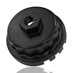 Oil Filter Wrench for Toyota, 64.5MM 14Flute Oil Filter Cap Wrenches Removal ... - Picture 1 of 6