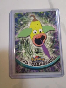 Pokemon Topps TV Animation Edition 1999 Black Logo #70 Weepinbell - - Bild 1 von 1