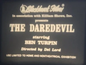 “The Daredevil” (1923), Super 8mm Film, Ben Turpin, Movie Shoot, Genius Comedy - Picture 1 of 24