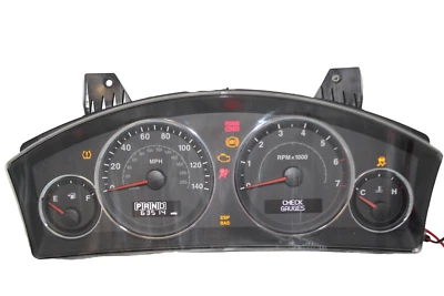 Cuadro de instrumentos velocímetro Commander 08 medidores Grand Cherokee 63.514 millas Foto 1 de 4