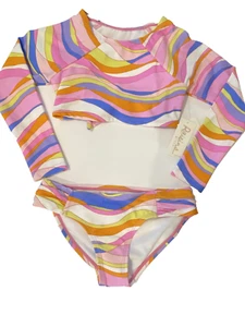 Raisins girls upf 50 7M swimsuit 2 piece beach bathing NWT Bikini Pool Summer - Picture 1 of 5