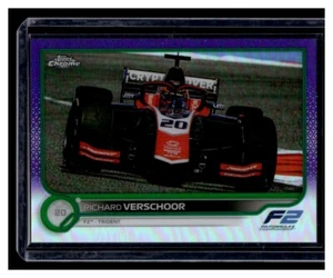 2022 Topps Chrome F1 #145 Richard Verschoor Purple Green F2 Free Shipping! - Picture 1 of 2
