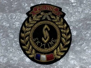 JDM New Former Nissan Prince Skyline Emblem Ornament Patch In house Hako - Picture 1 of 3