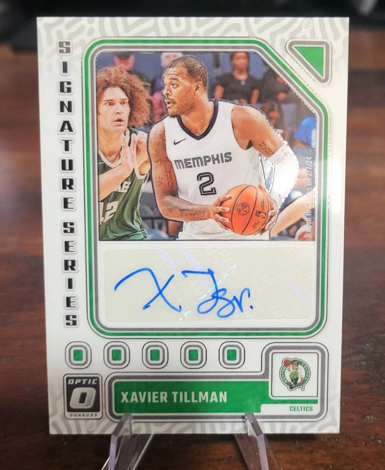 2023-24 Panini Donruss Optic - Signature Series #SS-TIL Xavier Tillman (AU) - Image 1 of 2