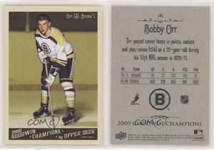 2009 Upper Deck Goodwin Champions Bobby Orr #141 HOF