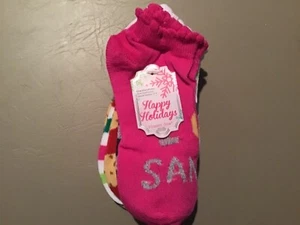 Planet Sox Holiday Socks for Girls Size 10-4 - Picture 1 of 2