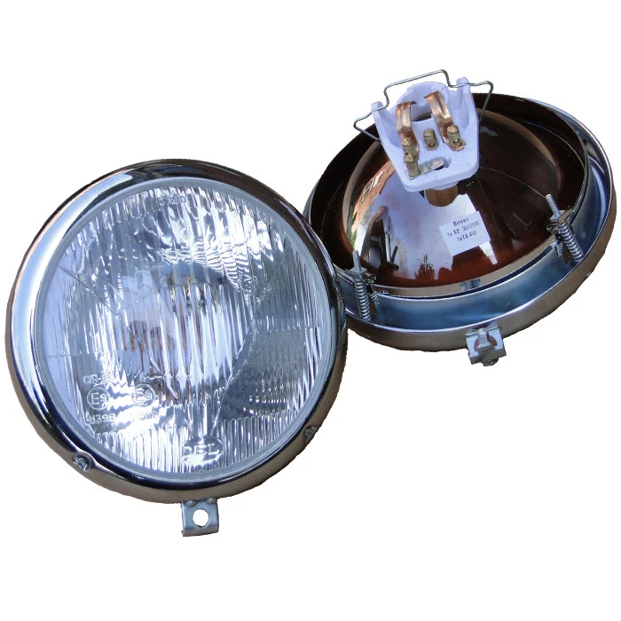 1 Scheinwerfer-Einsatz Ø130mm einstelbar für Fendt Farmer Favorit u. Fix Traktor - Bild 1 von 1