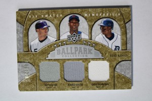 2009 Ball Park Collection Six Stat Kings Hunter Pence Matt Holiday Alfonso Sor