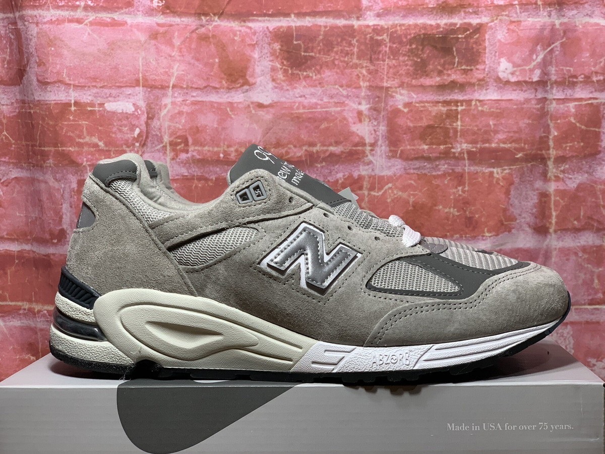 New Balance 990v2 Made in USA Gray 2021 for sale | eBay