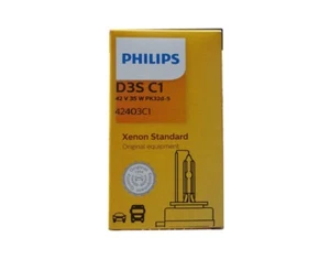 PHILIPS LAMPADA D3S XENON VISION STANDARD AUTO 42403C1 42V 35W 4400K - Imagen 1 de 3