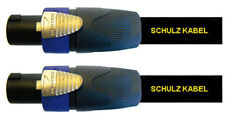 Schulz AKA 15 Speakonkabel 15 Meter Lautsprecherkabel 4-polig 4x 2,5 mm Neutrik