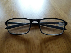 Brille Brillengestell Fassung Lesebrille +1.5 Kunststoff - Bild 1 von 6