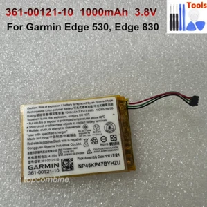 Original 361-00121-00 361-00121-10 3.8V 1000mAh Para Garmin Edge 530, 830+Herramientas - Imagen 1 de 1